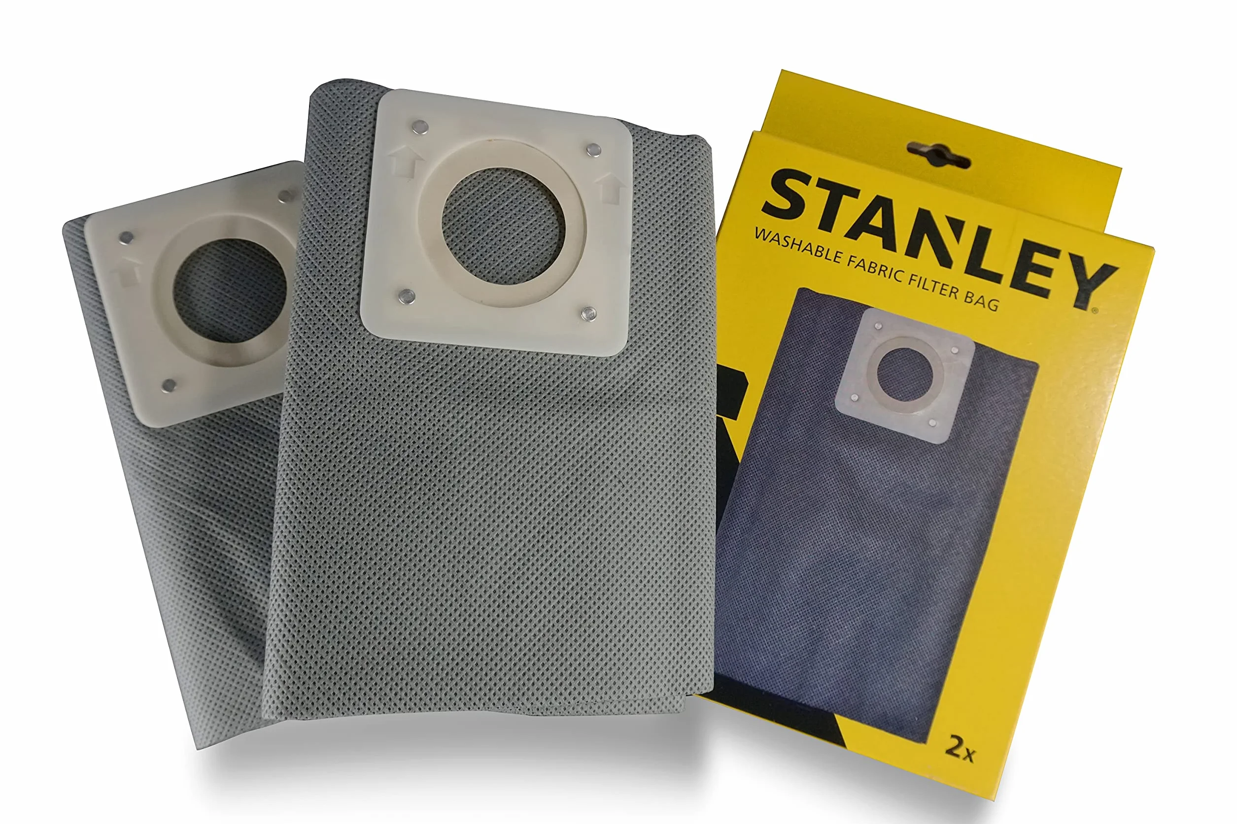 Stanley Zmywalne worki filtrujące z materiału, 30 l, do odkurzaczy na mokro i sucho