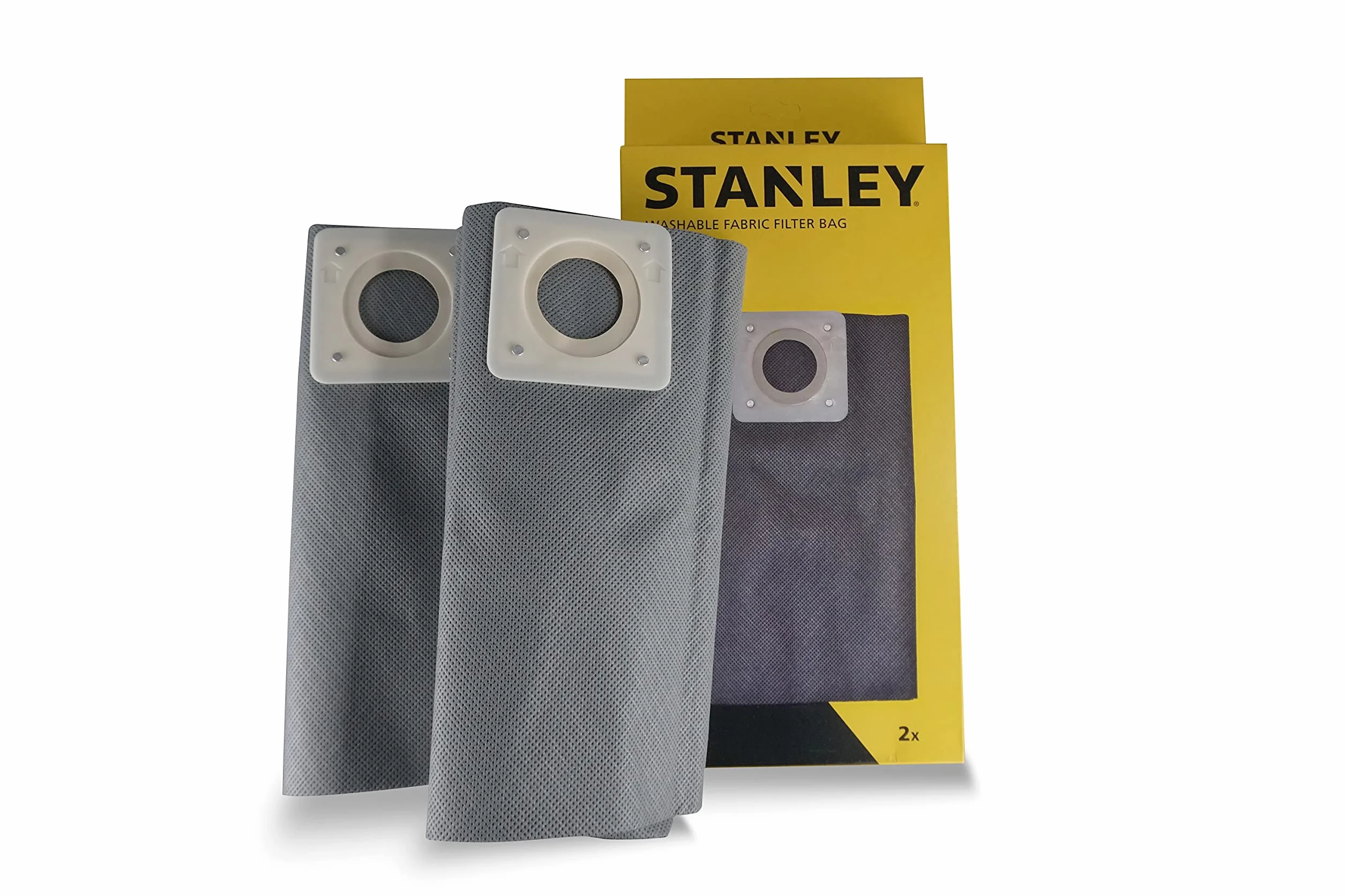 Stanley Zmywalne worki filtrujące z materiału, 30 l, do odkurzaczy na mokro i sucho