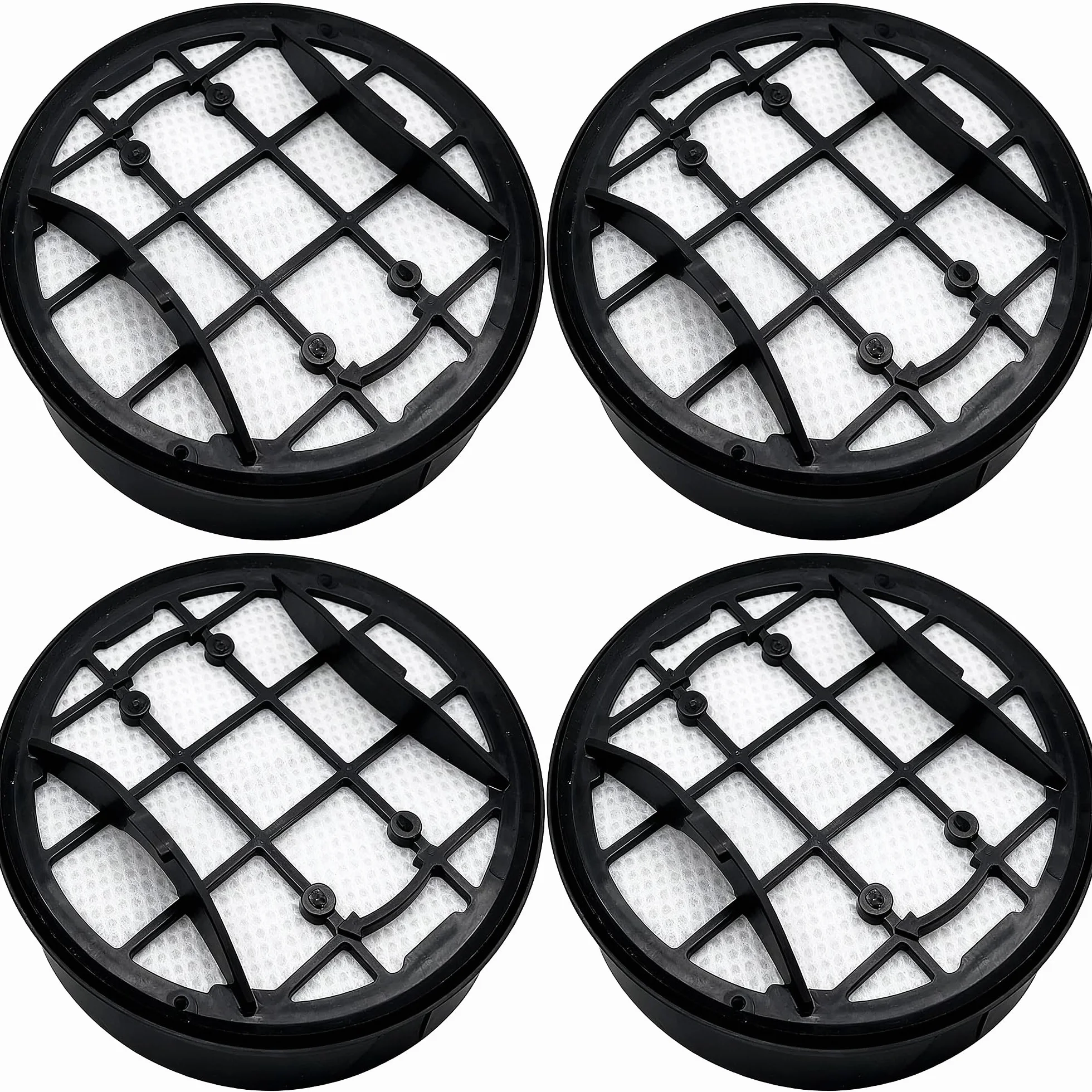 4 sztuki filtrów HEPA jako części zamienne do odkurzaczy bez kabla Philips serii VC7000/8000 XC7053 XC7055 XC7057 XC8055 XC8057 XV1681/01, możliwość mycia i ponownego użycia